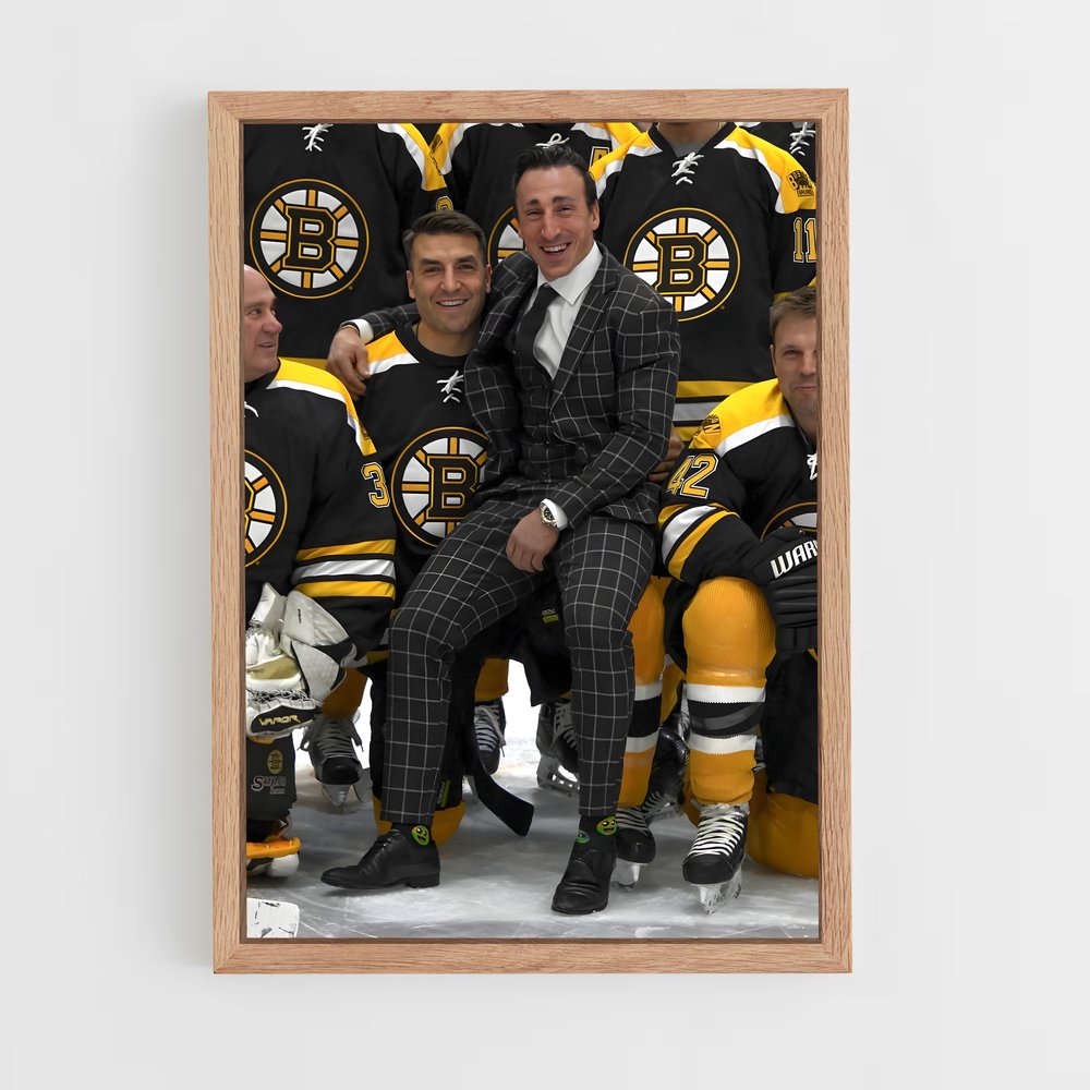 Poster Bruins Glory – affiche Hockey sur glace (vue 4)